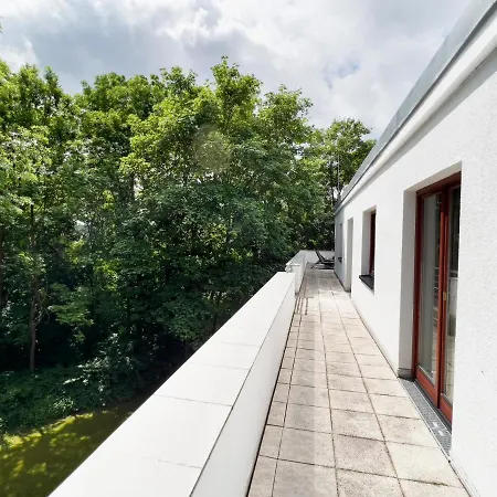 דירה Penthouse Am Goethepark - &