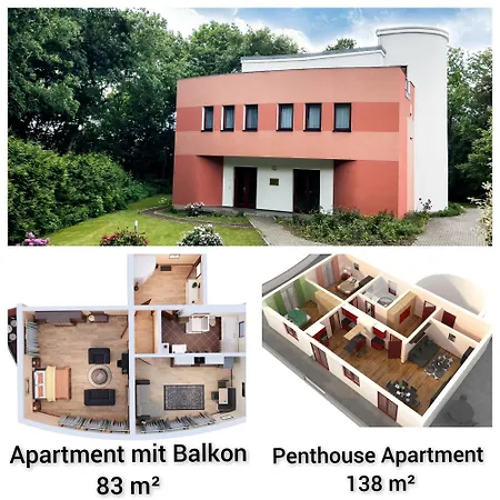 Penthouse Am Goethepark - & Apartment Weimar (Thuringia)